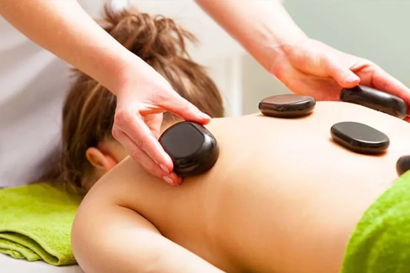 Hot stone massage centro benessere ravello